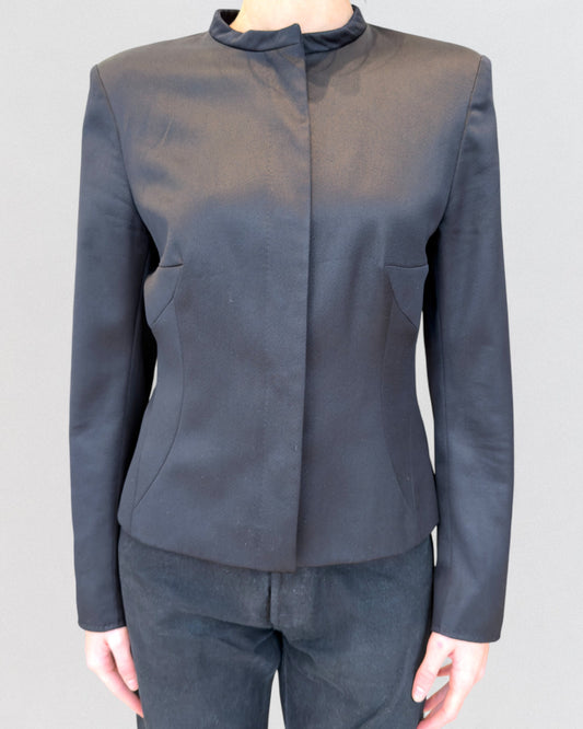 Alexander McQueen Fall 2002 Black Tailored Jacket