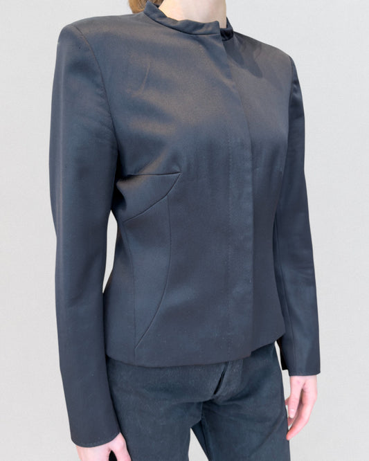 Alexander McQueen Fall 2002 Black Tailored Jacket