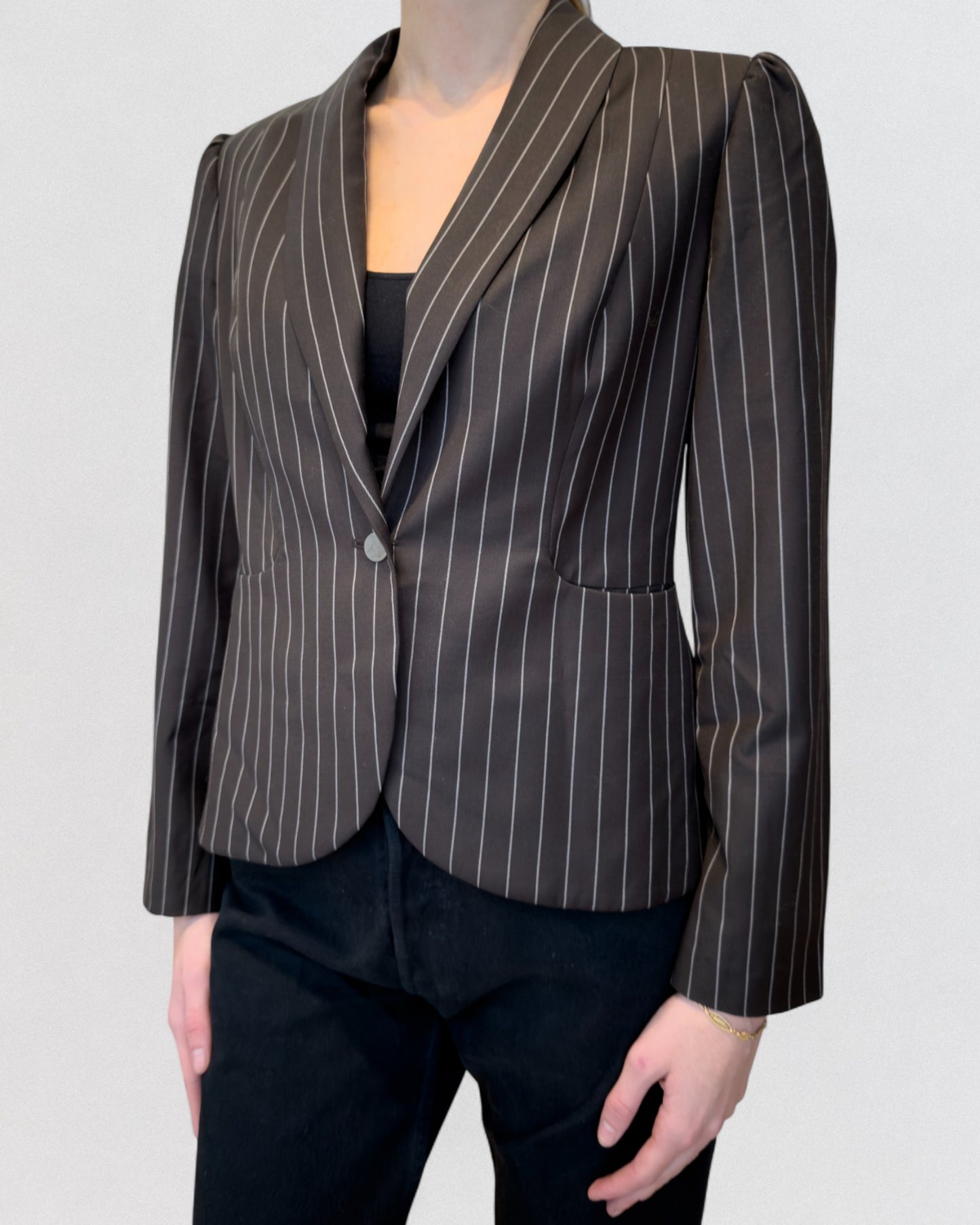 Vivienne Westwood Fall 2001 Runway Striped Blazer
