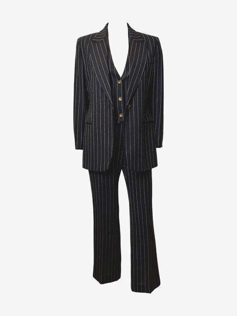Gucci F/W 1996 Pinstripe Wool Three-Piece Suit
