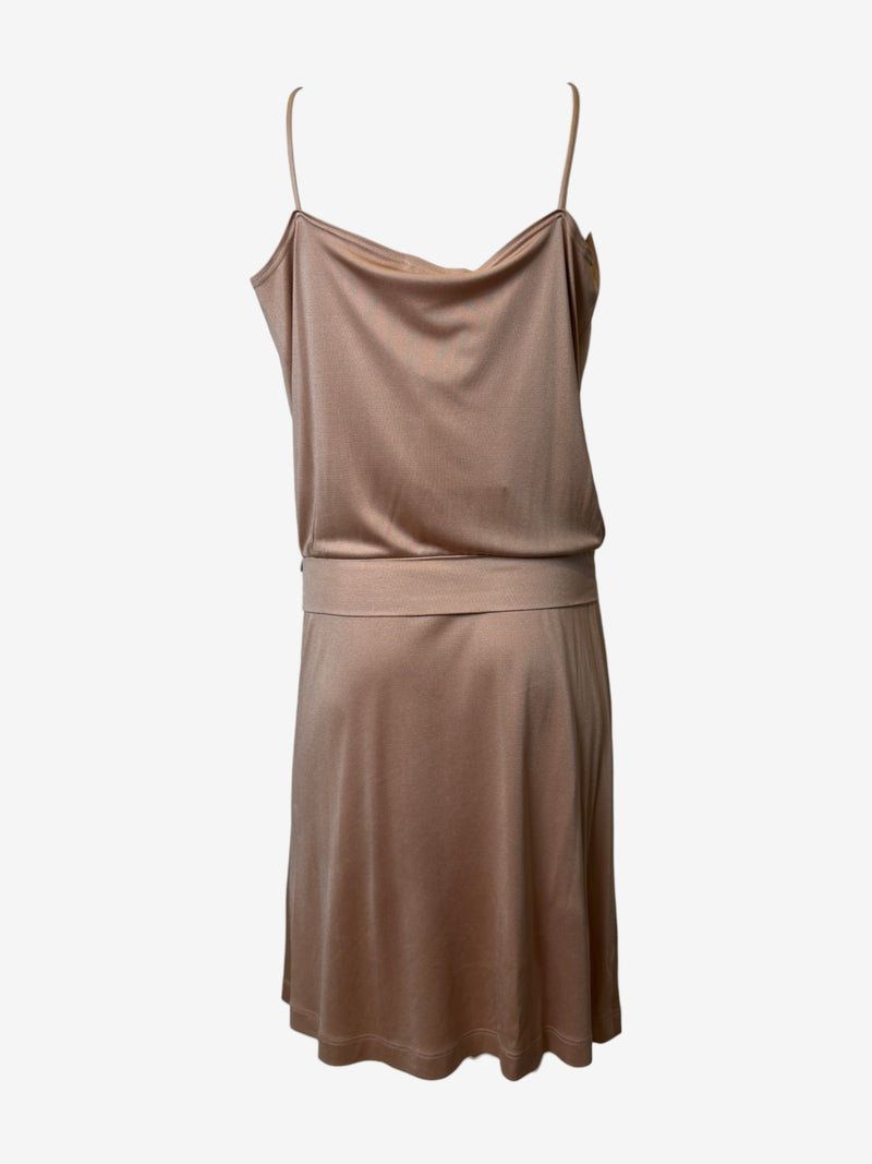 silk jersey wrap dress Chloé SS1999 Silk Jersey Wrap Dress
