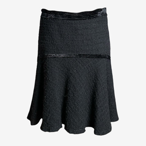 Roberto Cavalli F/W 2005 Wool Flare Skirt