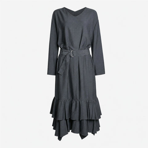 Yohji Yamamoto S/S 1999 Linen Frilled Coat
