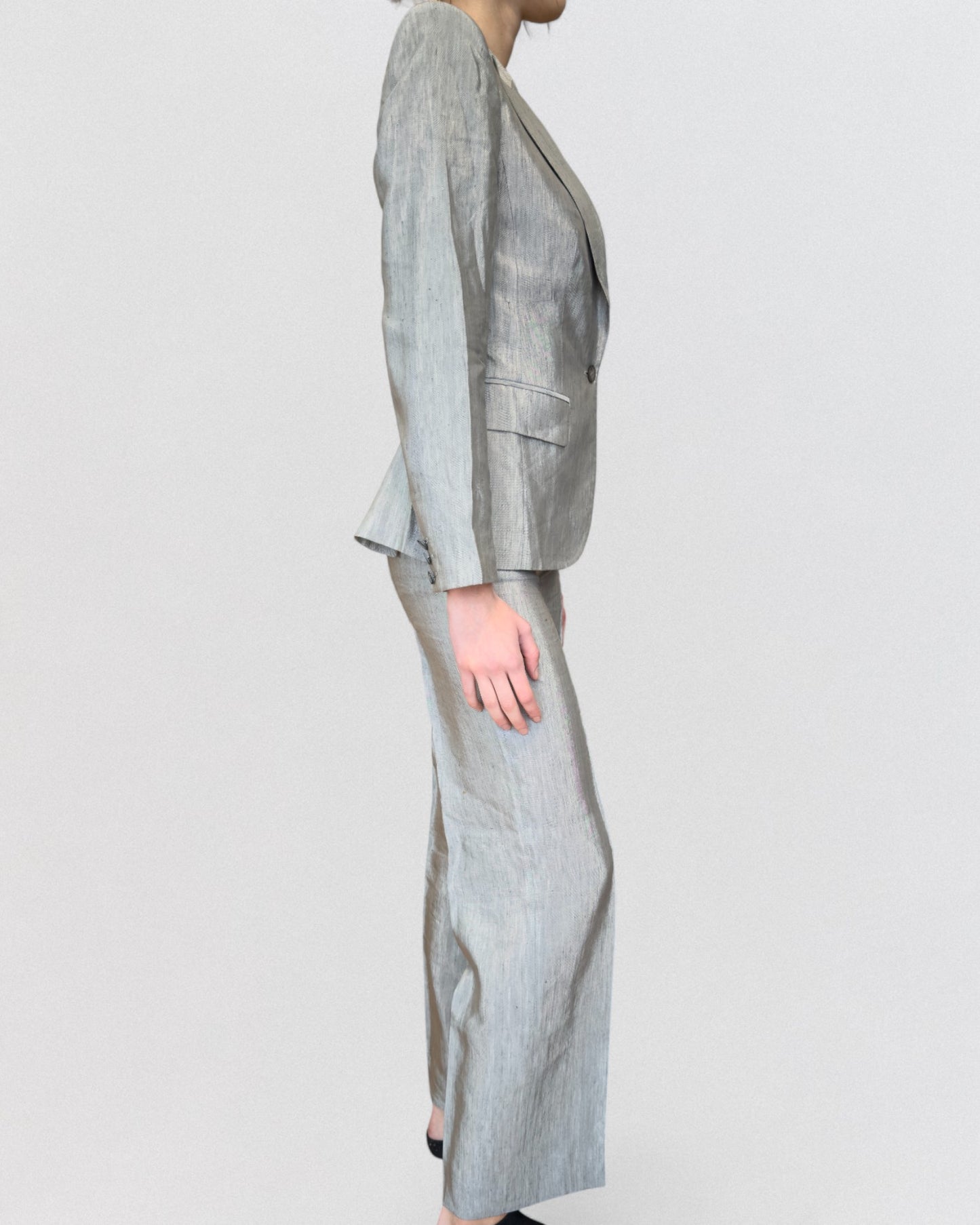 Alexander McQueen Spring 1999 'No. 13' Tailored Gray Suit