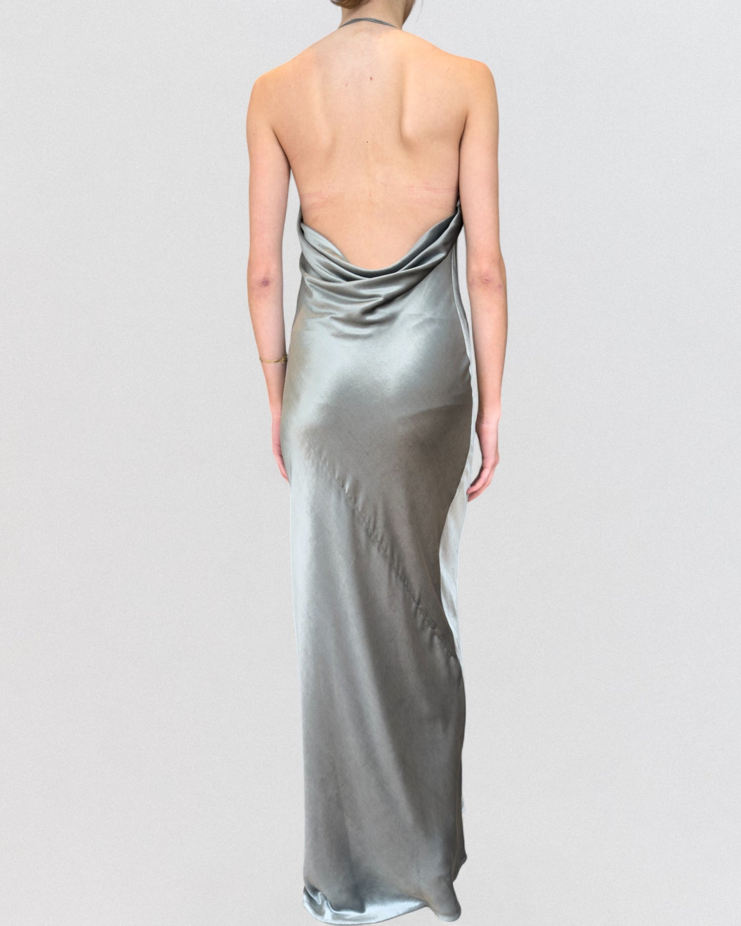 Saint Laurent Fall 2023 Velvet Bias Gown