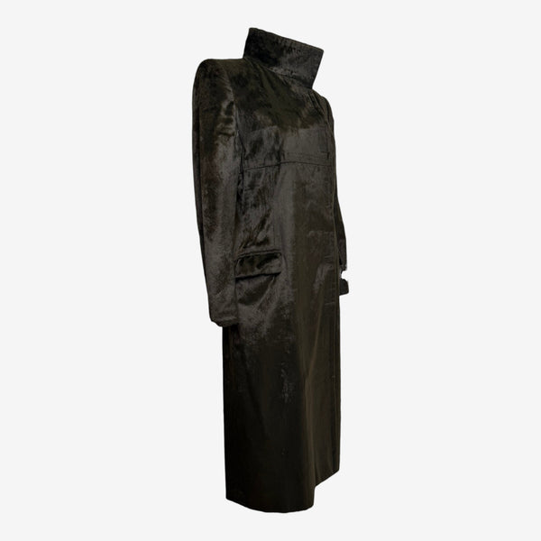 Chloé 1990s Faux Fur Long Coat