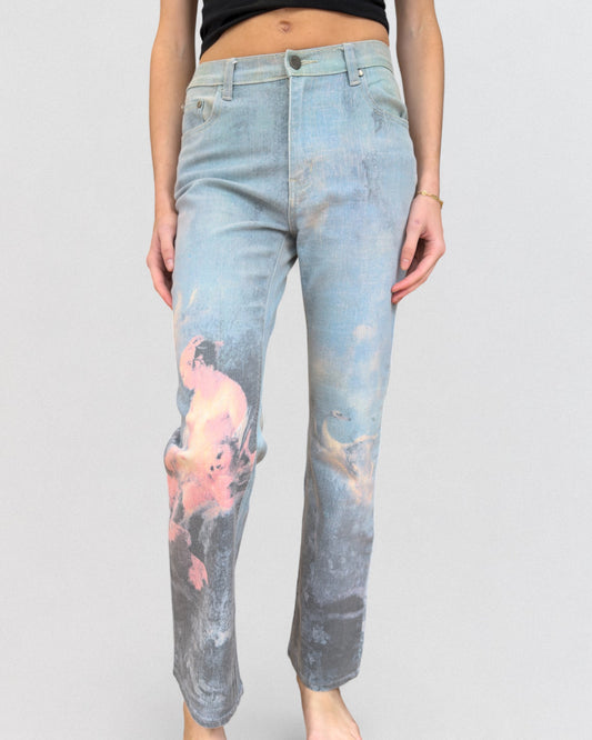 Roberto Cavalli Printed Venus Jeans