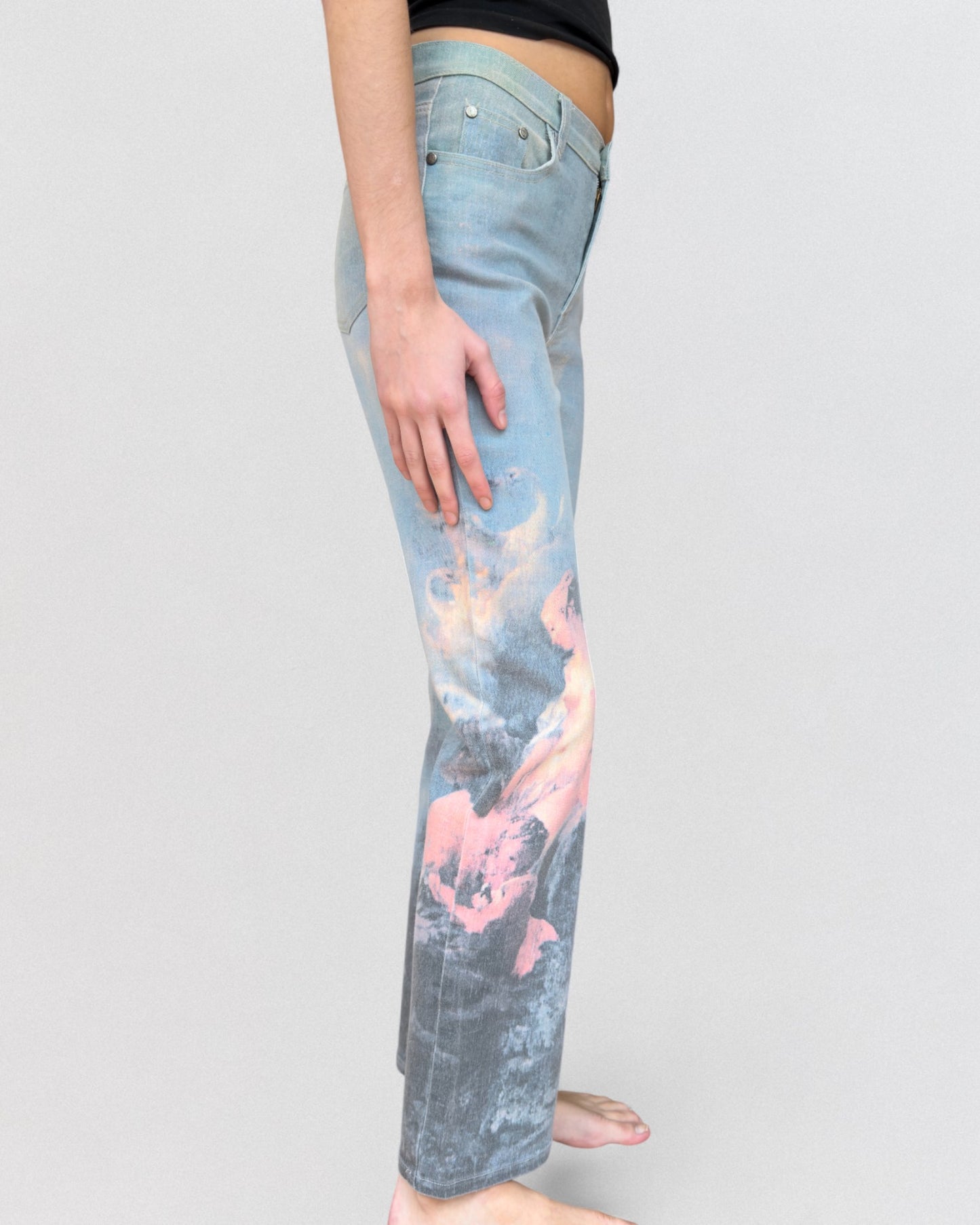 Roberto Cavalli Printed Venus Jeans