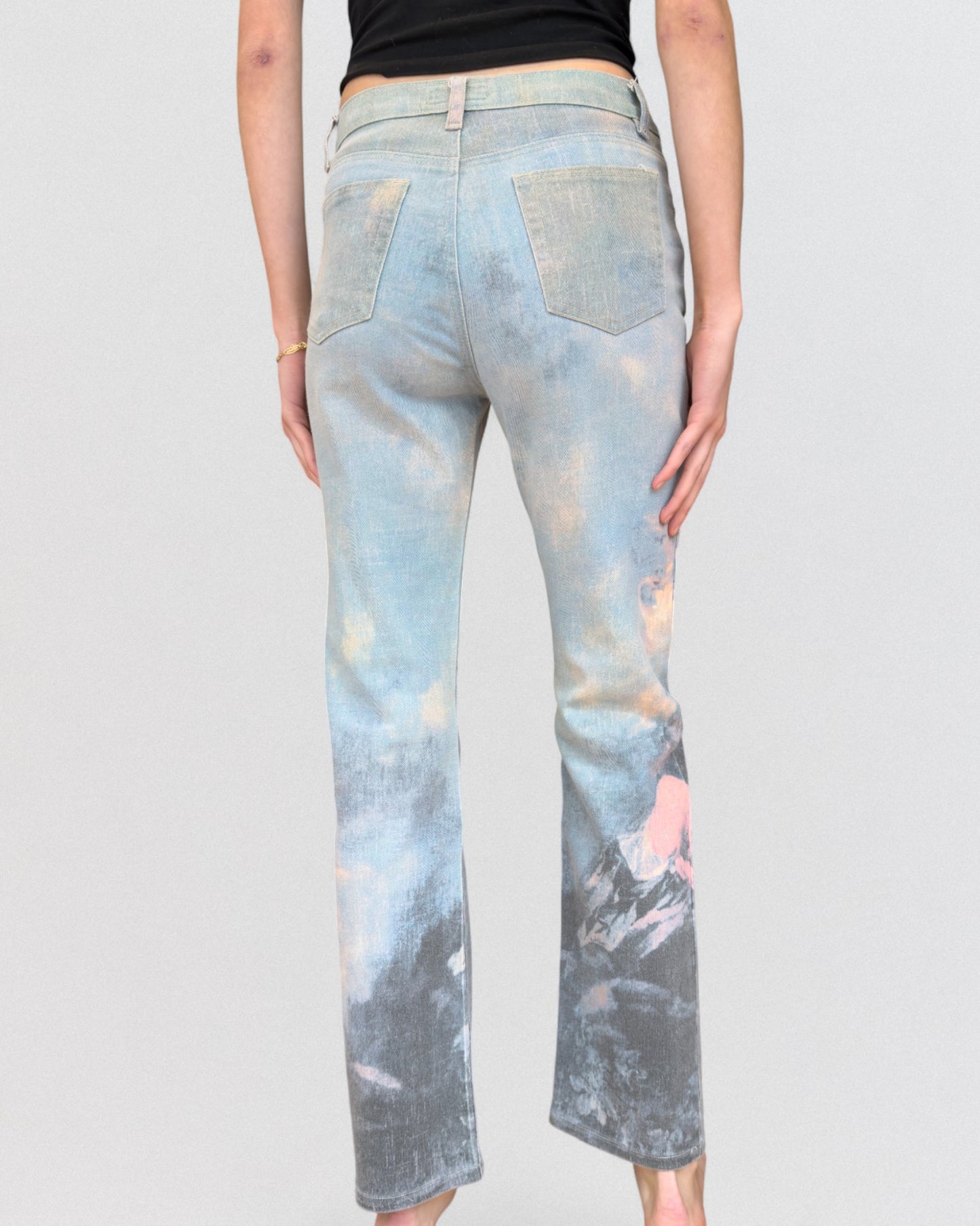 Roberto Cavalli Printed Venus Jeans