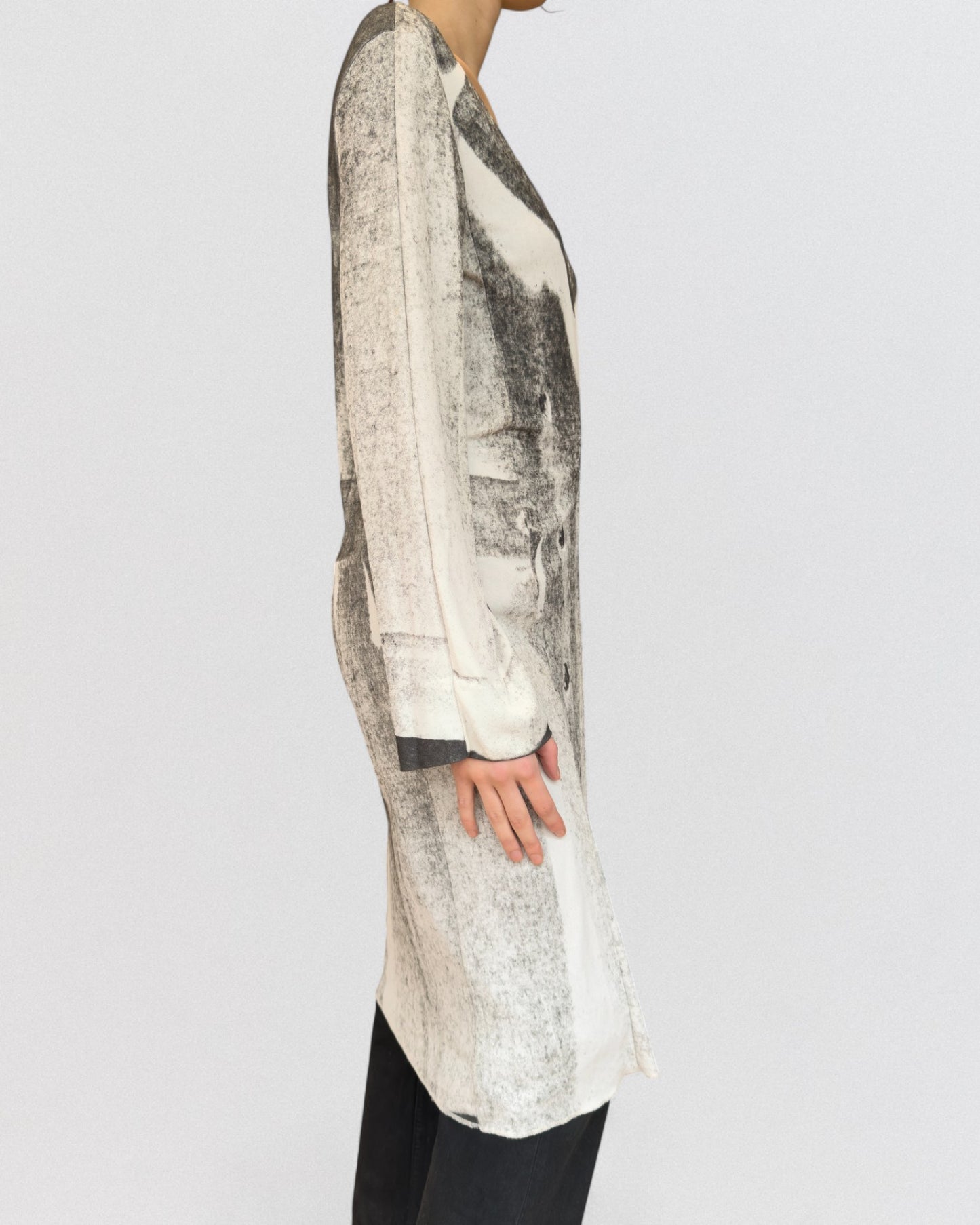Martin Margiela Spring 1996 Trompe L'oeil Jersey Coat