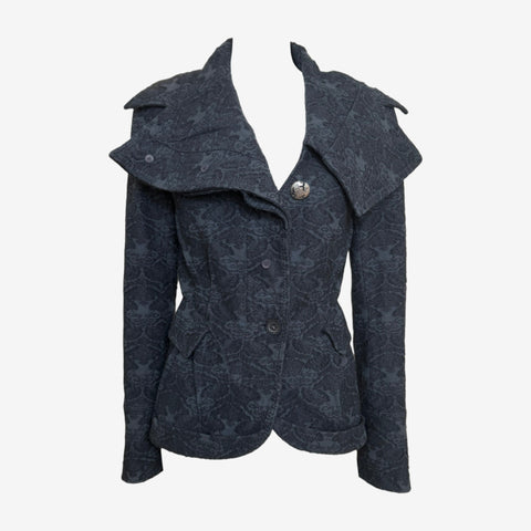 John Galliano F/W 2006 Jacquard Fitted Blazer