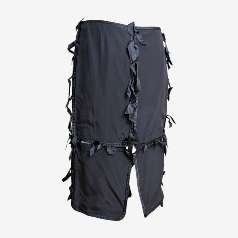 Yves Saint Laurent by Tom Ford F/W 2002 Ribbon Tie Silk Skirt