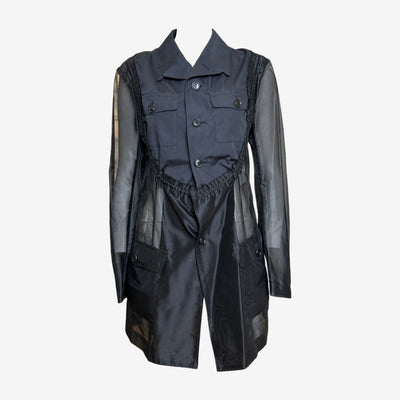 Comme Des Garçons S/S 2002 Sheer Hybrid Military Jacket