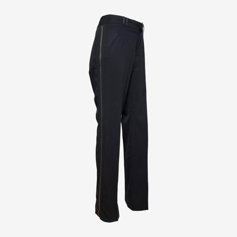 Gucci by Tom Ford F/W 2001 Side-Zip Straight-Leg Trousers