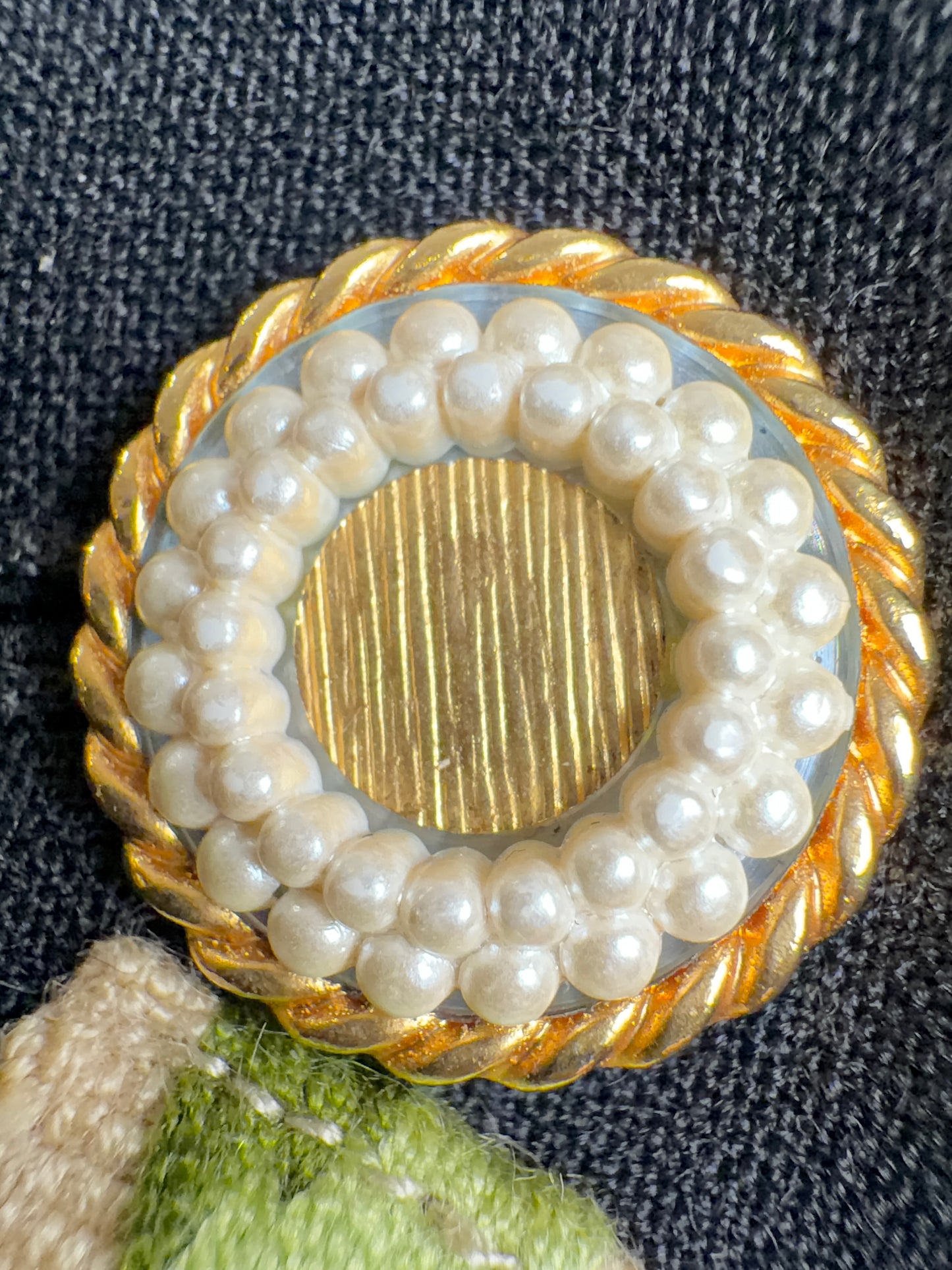 Moschino Couture Fall 1988 Patch Jacket and Question Mark Skirt Ensemble