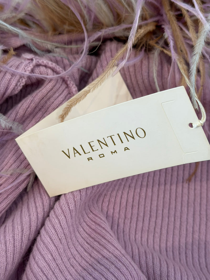 Valentino Roma label inside cardigan, FW2002 collection piece