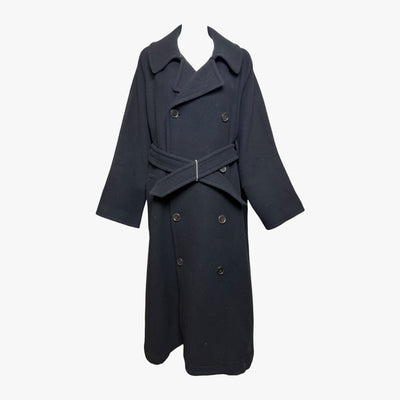 Yohji Yamamoto F/W 2002 Wool Double-Breasted Trench Coat