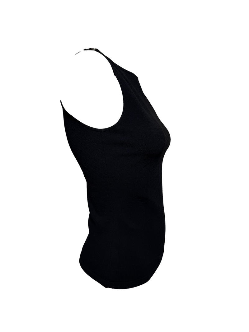 Gucci by Tom Ford S/S 1999 Black Boat-Neck Tank Top