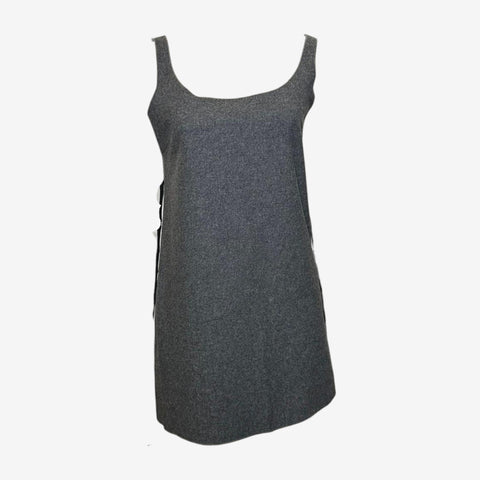 Miu Miu F/W 1997 Grey Strapped Midi Dress